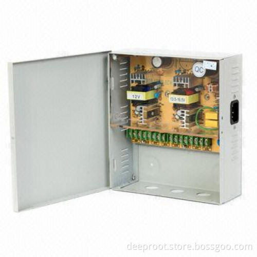 8-channel Output 120W Centralized Power Supply for CCTV, with 100 to 240V AC Input Voltages